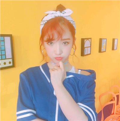 微信清新激萌好看女头