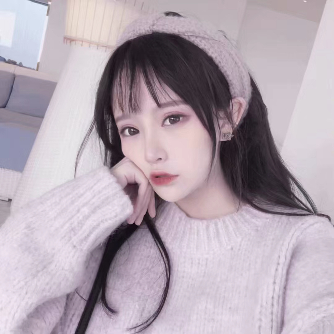 微信小清新唯美粉嫩气质女生头像