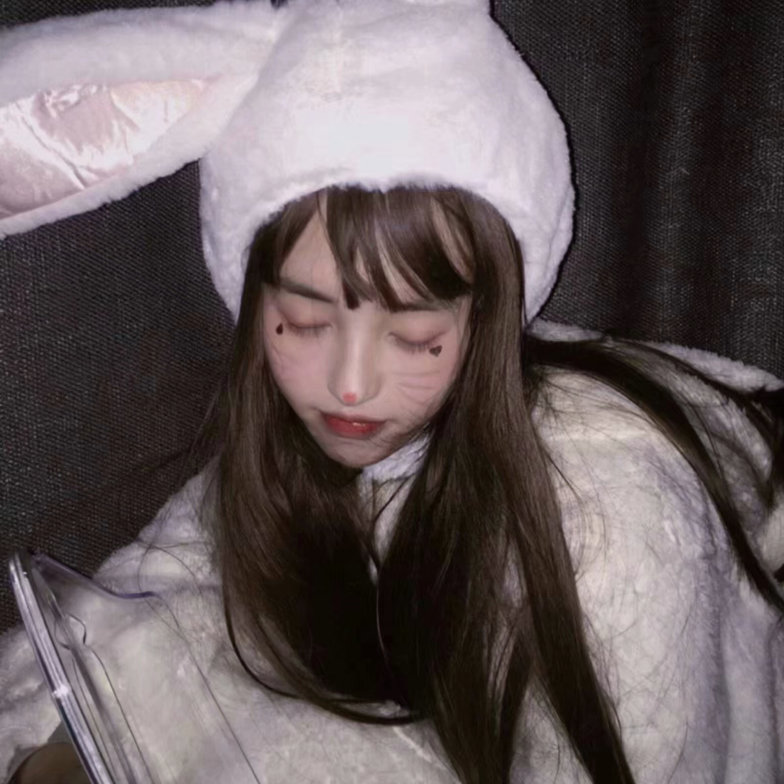 微信小清新唯美粉嫩气质女生头像