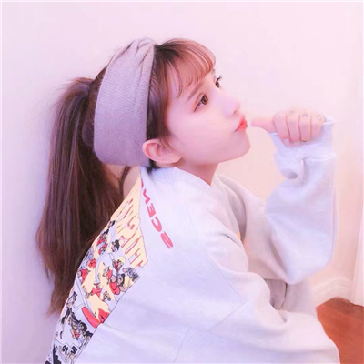 微信文艺阳光粉嫩女生头像