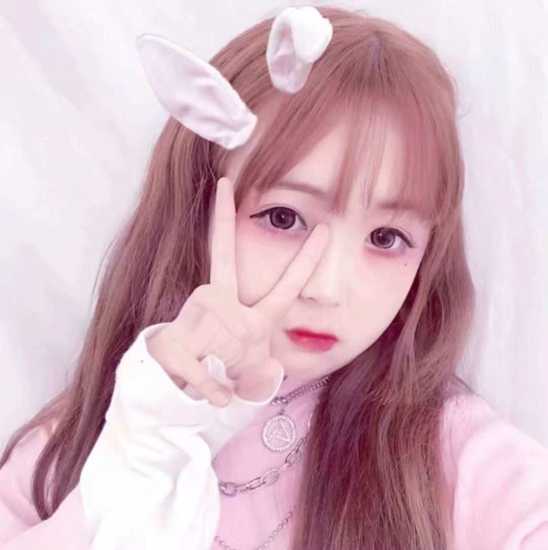 微信小清新唯美粉嫩气质女生头像