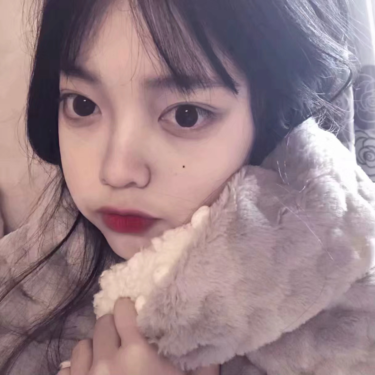 微信小清新唯美粉嫩气质女生头像