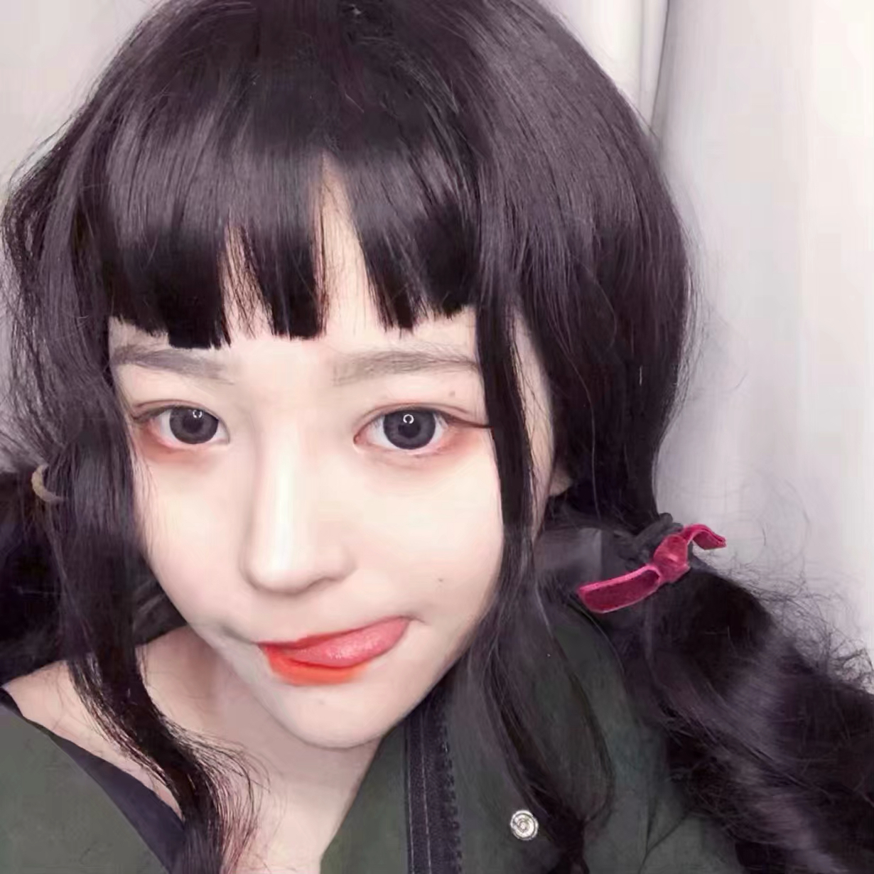 微信小清新唯美粉嫩气质女生头像