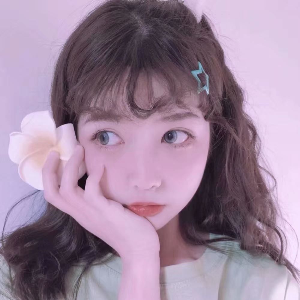 微信小清新唯美粉嫩气质女生头像