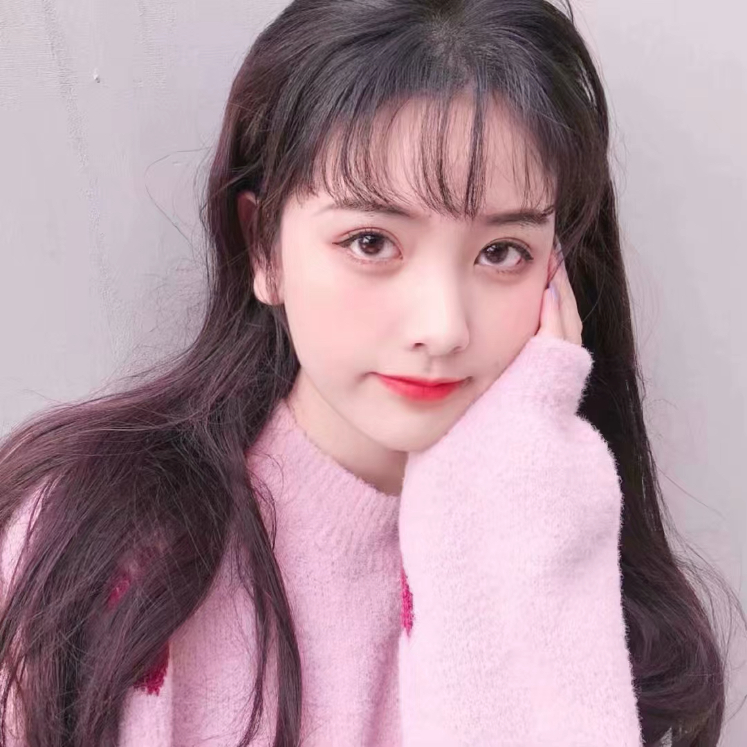 微信小清新唯美粉嫩气质女生头像