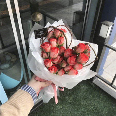 唯美暖心的心形花花系列微信图片合集下载