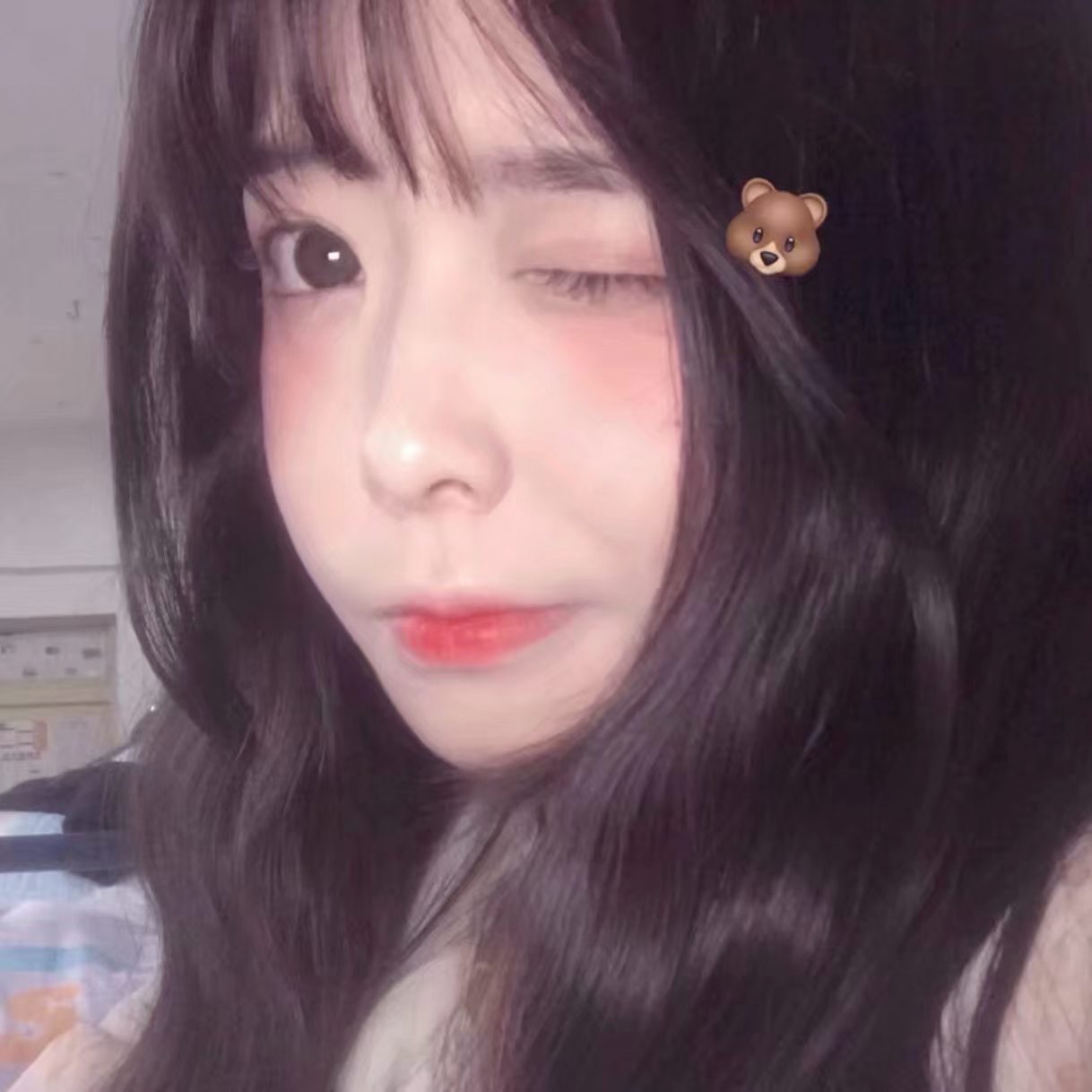 微信小清新唯美粉嫩气质女生头像