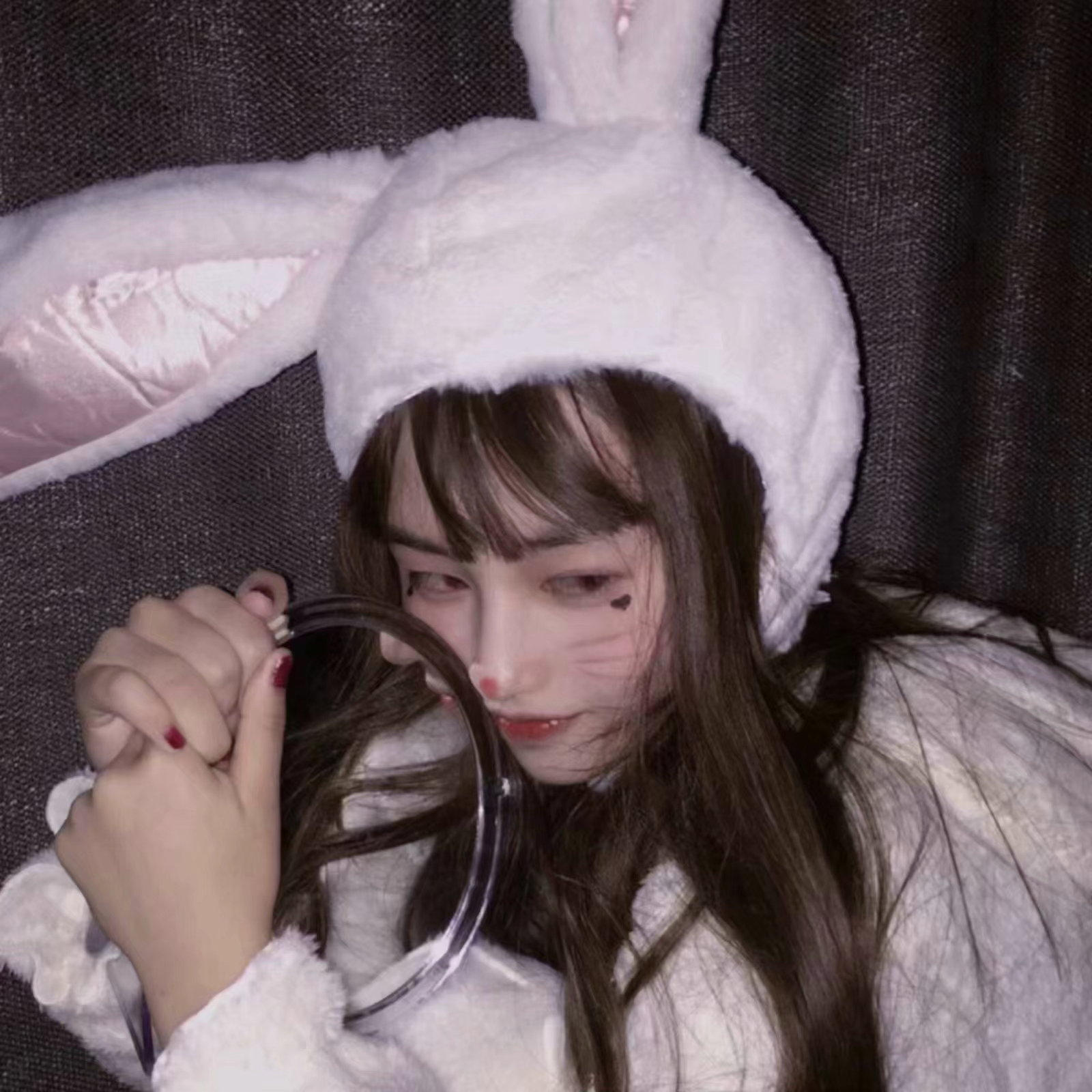 微信小清新唯美粉嫩气质女生头像