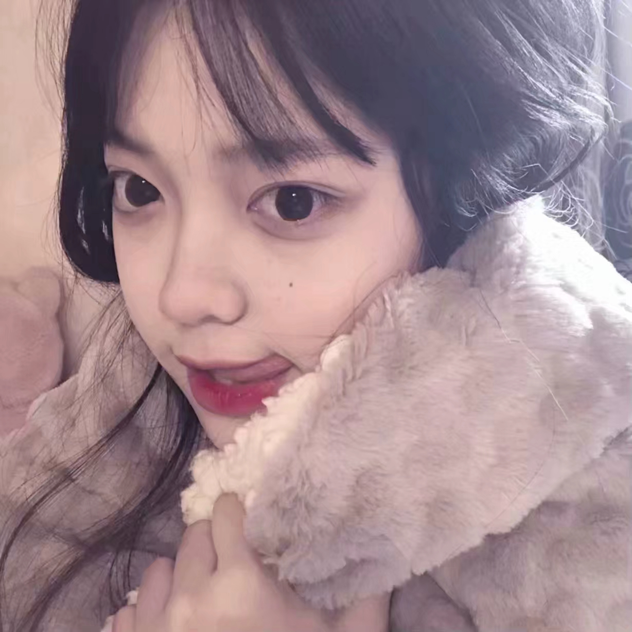 微信小清新唯美粉嫩气质女生头像