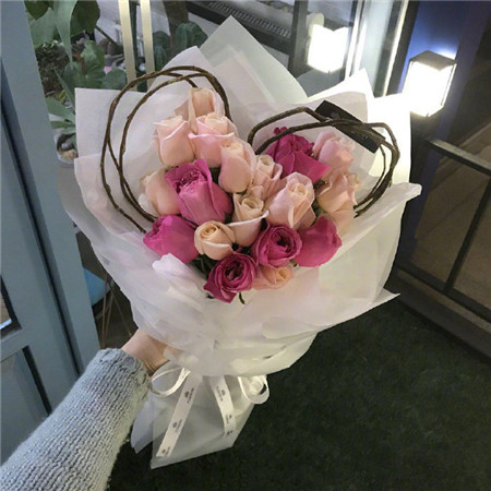 唯美暖心的心形花花系列微信图片合集下载