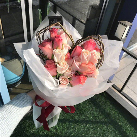 唯美暖心的心形花花系列微信图片合集下载