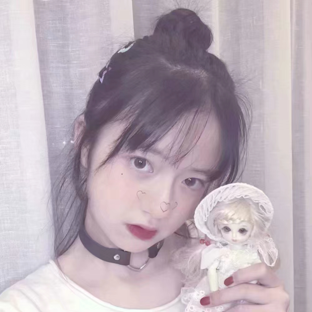 微信小清新唯美粉嫩气质女生头像