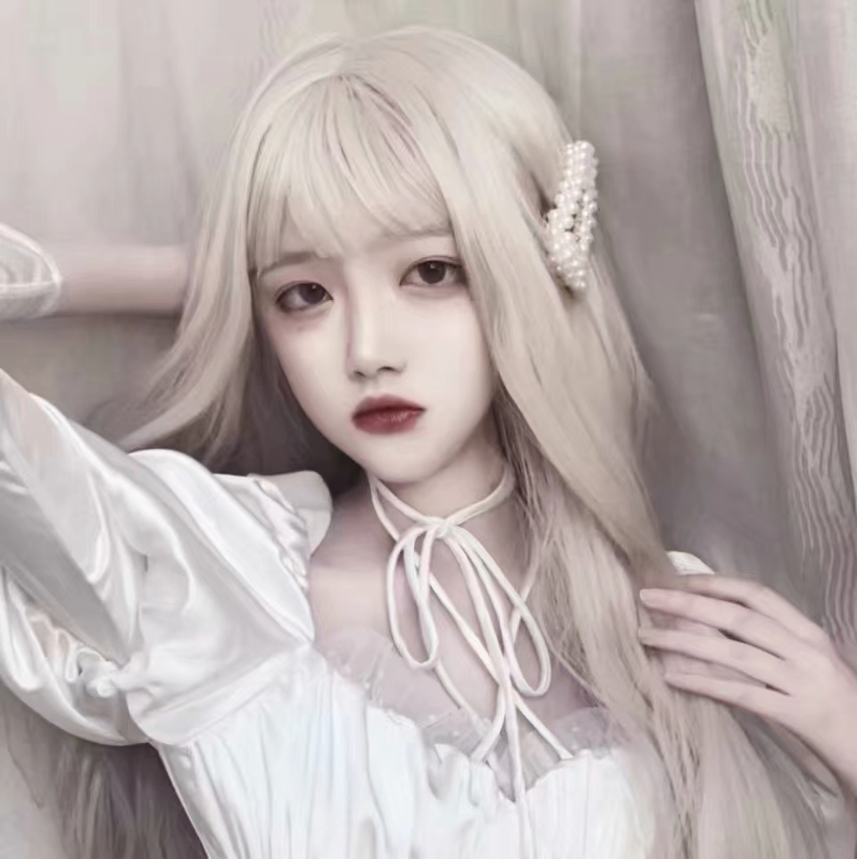 微信小清新唯美粉嫩气质女生头像