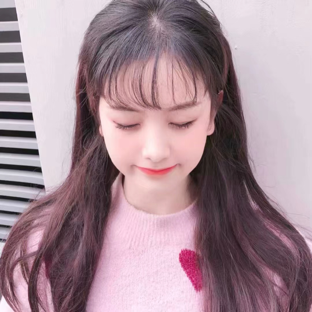 微信小清新唯美粉嫩气质女生头像