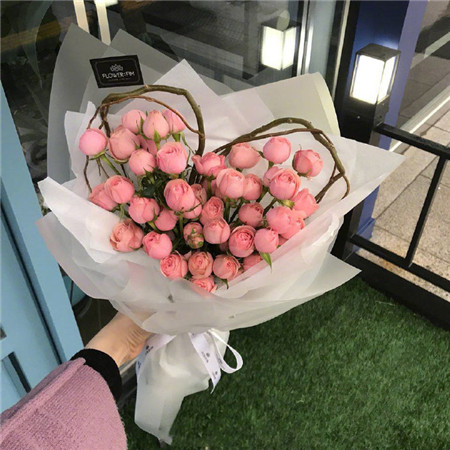 唯美暖心的心形花花系列微信图片合集下载