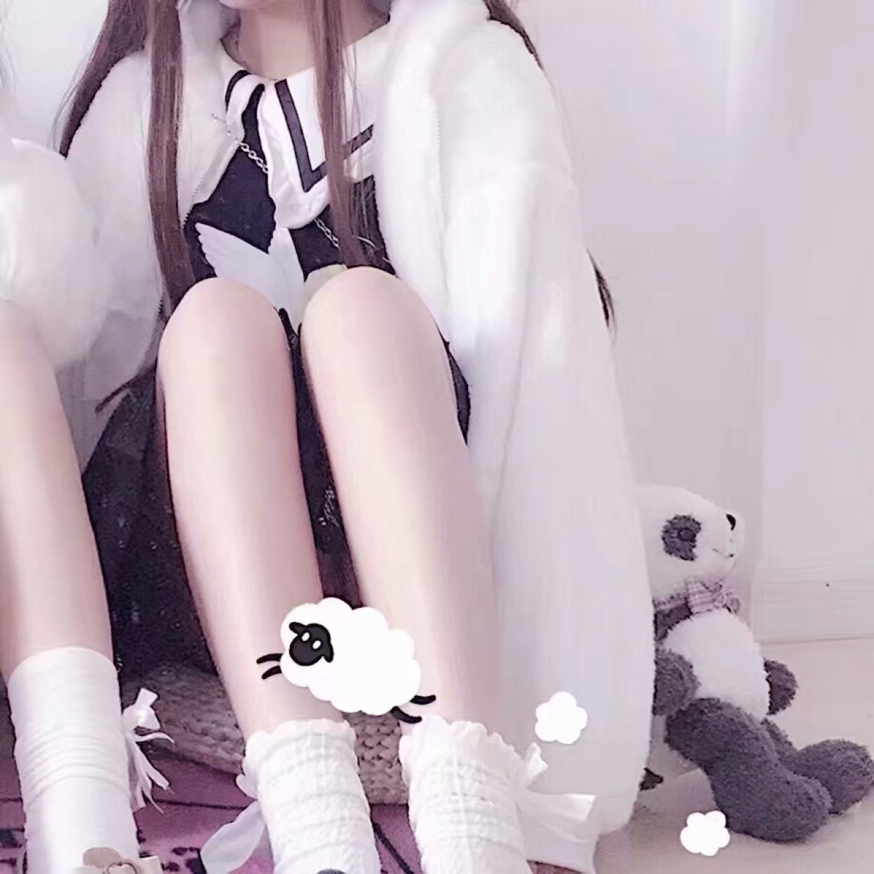 微信小清新唯美粉嫩气质女生头像