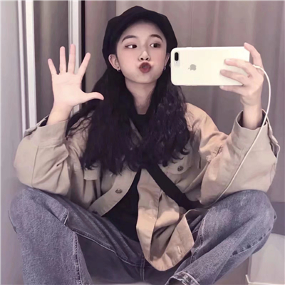 微信文艺阳光粉嫩女生头像