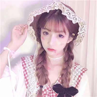 微信文艺阳光粉嫩女生头像