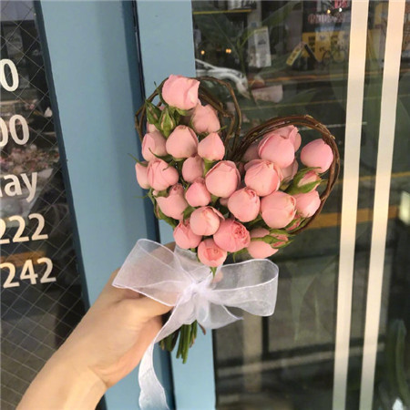 唯美暖心的心形花花系列微信图片合集下载