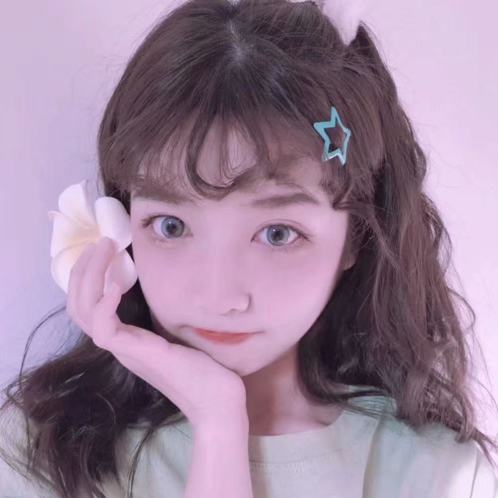 微信小清新唯美粉嫩气质女生头像