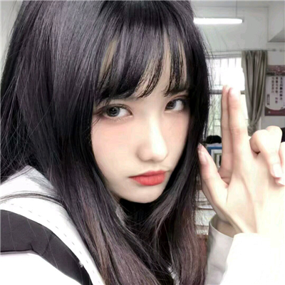 清新气质时尚女生头像