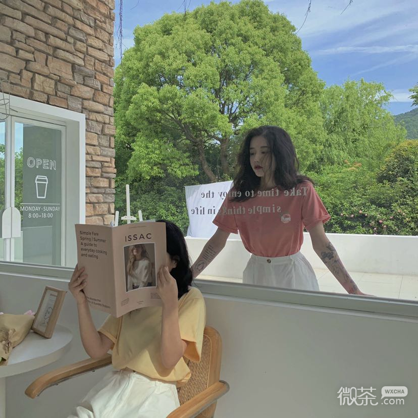 微信清纯性感时尚女生头像