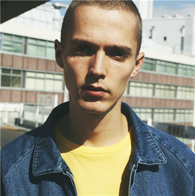 微信阳光冷酷性感欧美男头