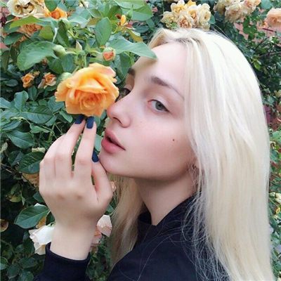 微信清纯时尚文艺欧美女生头像