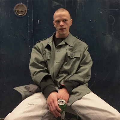 微信阳光冷酷性感欧美男头