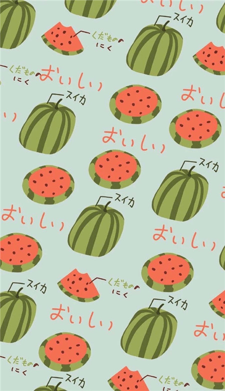 2019微信最新唯美水果平铺系列背景图片下载