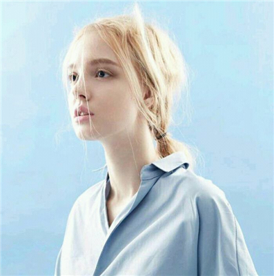 微信清纯时尚文艺欧美女生头像