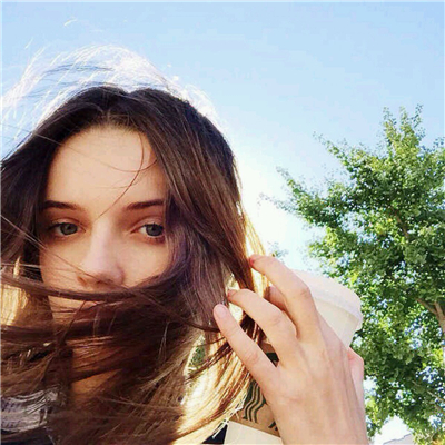 微信清纯时尚文艺欧美女生头像