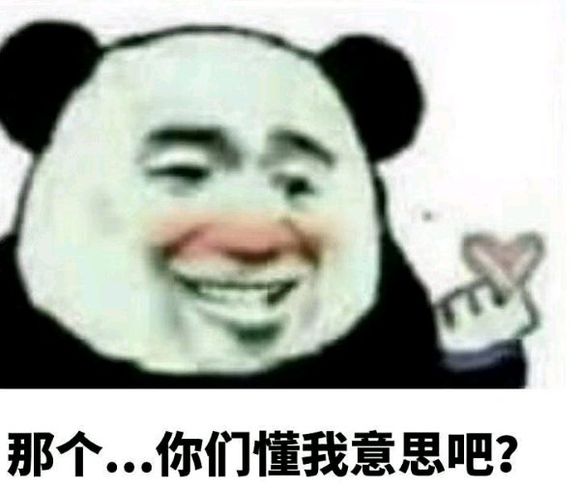 不在乎微信恶搞熊猫头斗图表情包