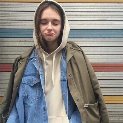 微信清纯时尚文艺欧美女生头像