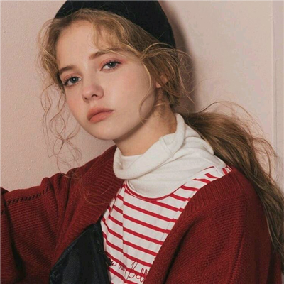 微信清纯时尚文艺欧美女生头像