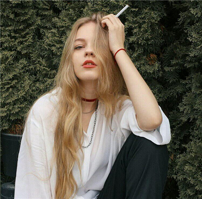 微信清纯时尚文艺欧美女生头像