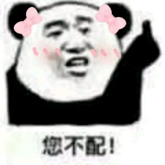 不在乎微信恶搞熊猫头斗图表情包