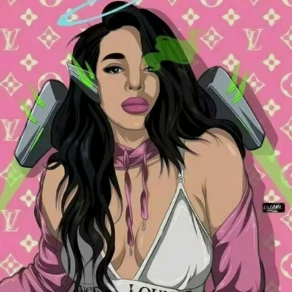 可爱搞怪嘻哈风格的微信卡通头像下载