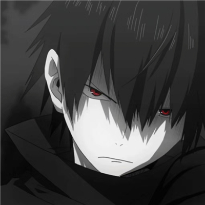 微信暗黑阳光二次元男头