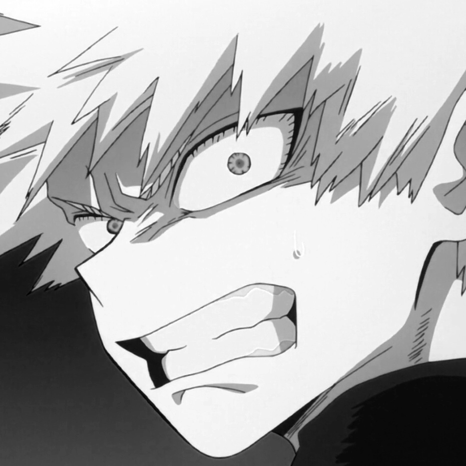 微信非主流黑白男生漫头