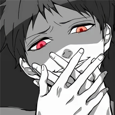 微信冷酷性感男漫头