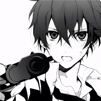 微信暗黑阳光二次元男头