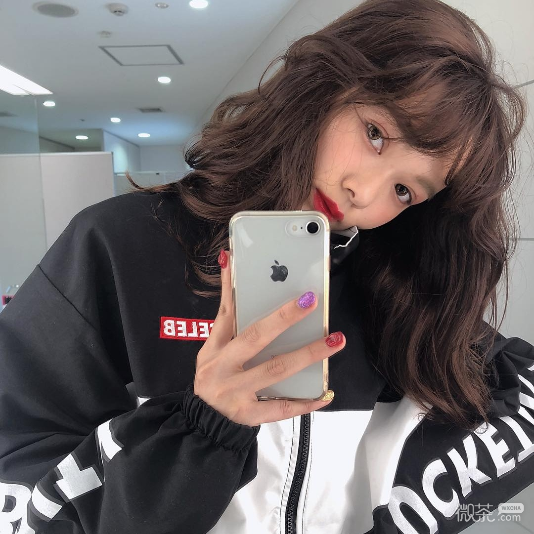 青春时尚微信女头