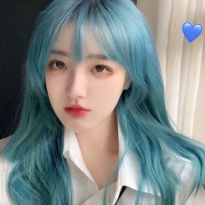 2019微信最新帅气唯美异发色女生头像下载
