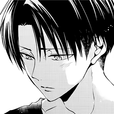 微信非主流黑白男生漫头