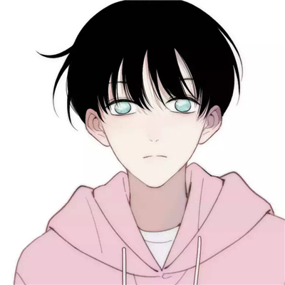 微信暗黑阳光二次元男头