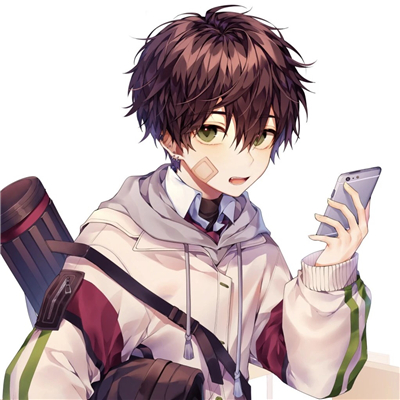 微信冷酷性感男漫头