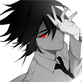 微信非主流黑白男生漫头