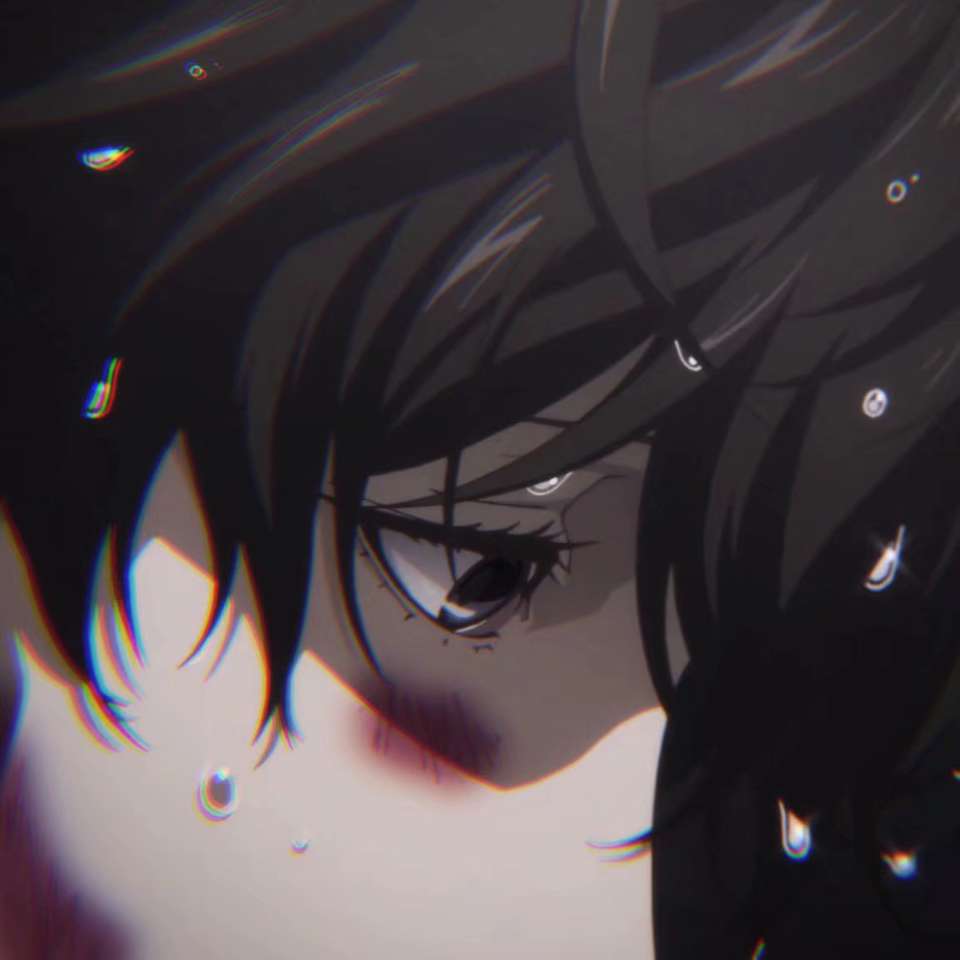 微信非主流黑白男生漫头