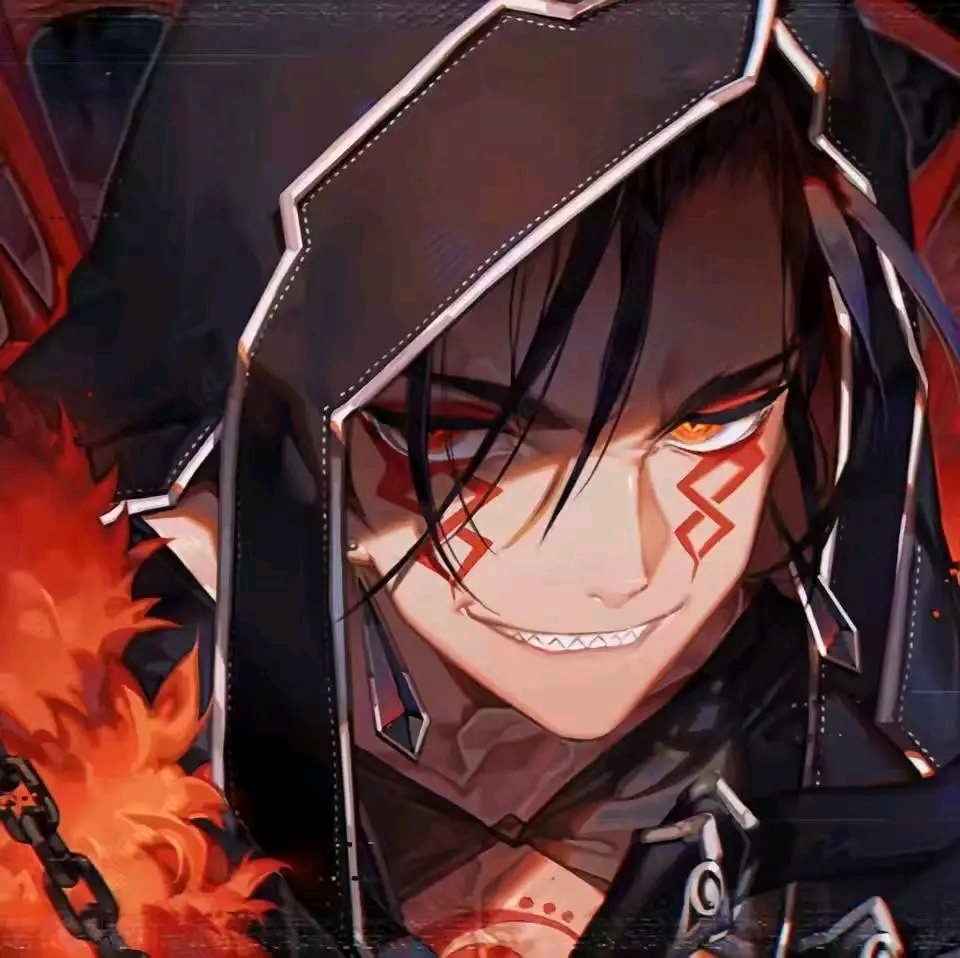 微信非主流黑白男生漫头